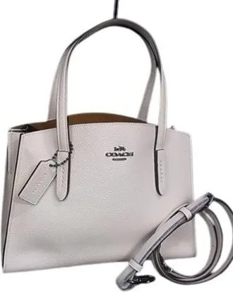 Coach Leather Handbag Shoulder Bag Tote Bag (Pre-Owned)