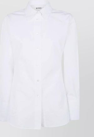 R&oacute;he cotton poplin shirt