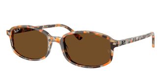 Ray-Ban RB2232F Asian Fit Polarized 135757 Mens Sunglasses Tortoiseshell Size 54