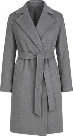 Max Mara Dames, Mantels, Grijs, Maat: S Wol