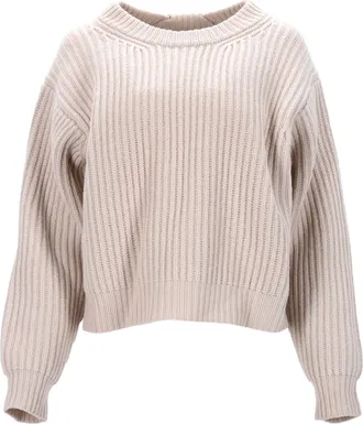 Acne Studios Acne Studios gebreide trui van ecru wol