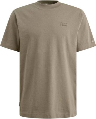 Cast Iron Heren, Tops, Groen, Maat: 3XL Katoen