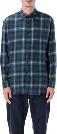 Auralee Airy Wool Check Shirt