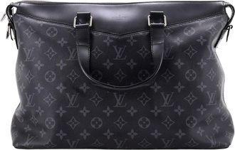 Louis Vuitton Black Monogram Eclipse Canvas Explorer Briefcase (Authentic Pre-Loved)