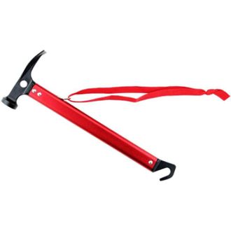 OEM Martillo De Aluminio Para Tiendas De Campa&ntilde;a, Herramienta Multifuncional Ligera Para Senderismo Y Para Extraer Estacas De Tiendas De Campa&ntilde;a - Crezuo