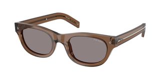Prada PR C09S 28I03D Mens Sunglasses Brown Size 51