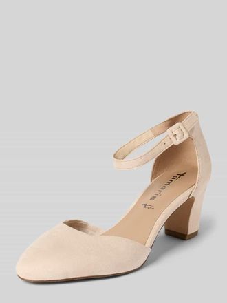 Tamaris Tamaris Pumps mit Blockabsatz in Beige, Gr&ouml;&szlig;e 37
