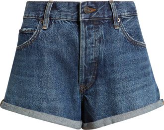 Frame Denim The Darling Cuffed Denim Shorts in Honeybee at Nordstrom, Size 26
