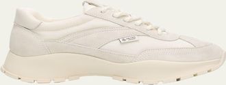 Prada Mesh and Suede Sneakers