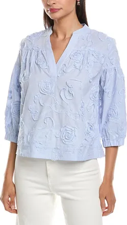 Nanette Lepore Short Sleeve Blouse