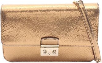 Dior Pre-owned Dior Metallic Calfskin Miss Dior Promenade Crossbody Ladies 96BSX714KKWMPCIO