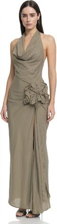 Mother of All Patsy Maxi Dress in Olive Green at Nordstrom, Size X-Small