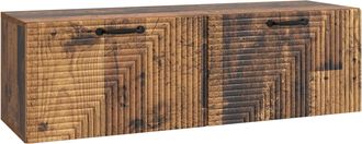 vidaXL Mueble Para Tv De Pared Madera Envejecida 98 X 31 X 30 Cm Vidaxl