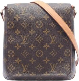 Louis Vuitton Pre-owned Cross Body Bags, female, Brown, Size: ONE SIZE Pre-owned Musette Salsa Shoulder Bag