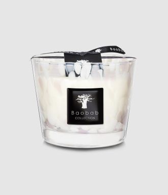 Baobab Bougie Max 10 White Pearls