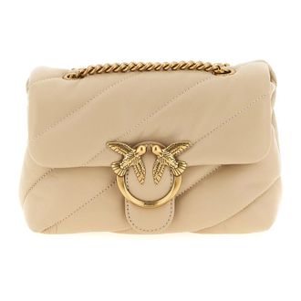 Pinko Mujer, Bolsos, Beige, Talla: ONE Size