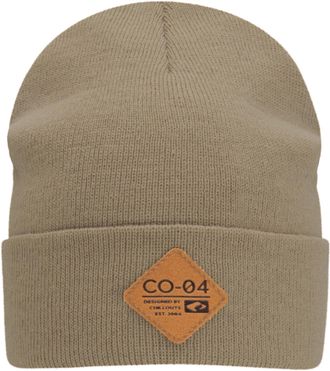 Chillouts Beanie CHILLOUTS Nicki Hat, Damen, braun (hellbraun), Feinstrick, Kunstfaser, unifarben, M&uuml;tzen Beanie, Hautsympathisch, atmungsaktiv, w&auml;rmend, Doppel