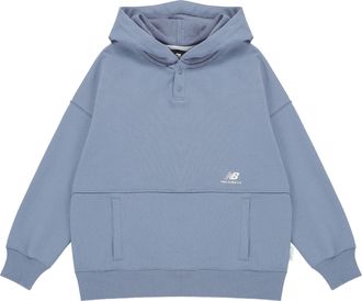 New Balance (WMNS) New Balance Classic Lifestyle Plain Hoodie Asia Sizing Blue AWT23322-AGY