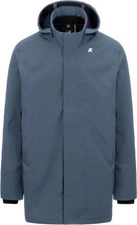 K-Way Duke Bonded Light Jacket - Heren - Zomerjassen - Grijs - 2XL - Polyester - Jassen