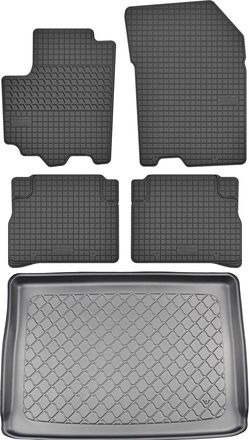 OEM Juego De Alfombrillas De Goma Para Coche Y Alfombrilla Para Maletero Para Suzuki Vitara Ii Crossover (2019-03/2020)