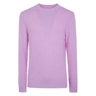 MC2 Saint Barth Regent Alpaca Ronde Hals Trui - Heren - Truien - Roze - Maat: M Polyamide