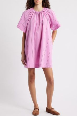 FRNCH Doris Cotton A-Line Dress in Violine at Nordstrom, Size X-Small