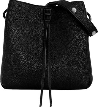 Rebecca Minkoff Darren Leather Shoulder Bag in Black at Nordstrom