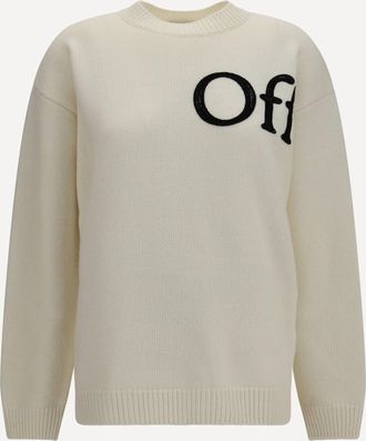 Off-white Maglione girocollo Bookish Shared Woman XS