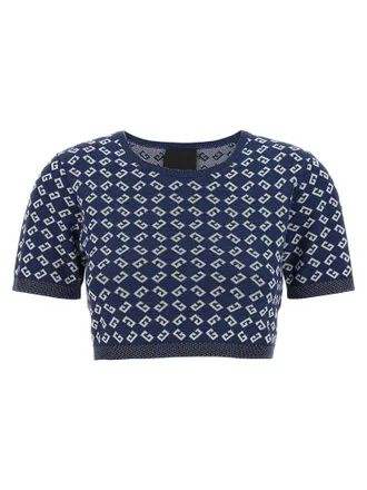 Givenchy Womens Cropped Top