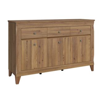 Petits Meubles Buf&eacute; 3 puertas 3 cajones paneles de aglomerado madera