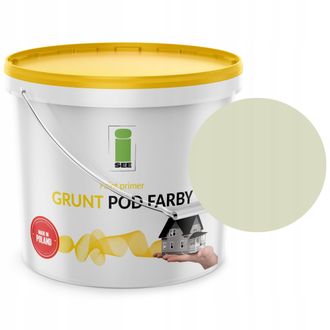 OEM Imprimaci&oacute;n De Silicona Para Pintura De Fachadas, Blanco, Verde Claro, Tono Verde, 10 L