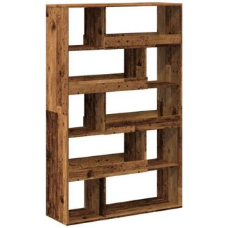 vidaXL Separador De Ambientes Madera Envejecida 100x33x156,5 Cm Vidaxl