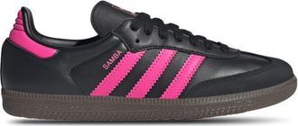 adidas Womens adidas Originals Samba OG - Shoes Black/Lucid Pink Size 10.0