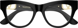 Valentino Cat Eye Frame - Dames - Brillen - Zwart - 51 MM - Accessoires
