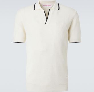Orlebar Brown Horton wool piqu&eacute; polo shirt