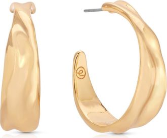 Ettika Liquid Luxe Hoop Earrings in Gold at Nordstrom