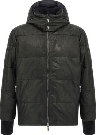 Giorgio Brato Removable Hood Down Jacket