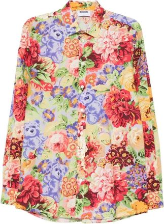 Moschino Overhemden, Heren, Veelkleurig, L, Multikleur Shirt Collectie