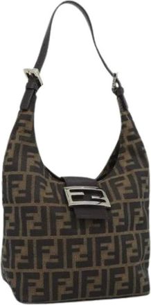 Fendi Borsa a spalla Zucca Pre-owned - - Pre-owned - Donna - Marrone - ONE SIZE