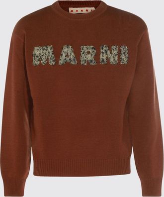 Marni Pullover girocollo Marni lana con logo