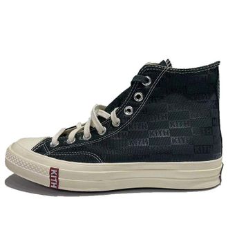 Converse Kith x Chuck 70 High Black Monogram 171864C