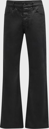 Ksubi Men & apos;s Bronko Black Wax Bootcut Jeans