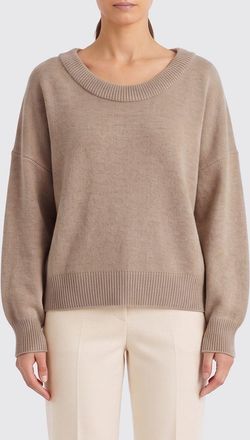 Lisa Yang Sweater Woman color Beige