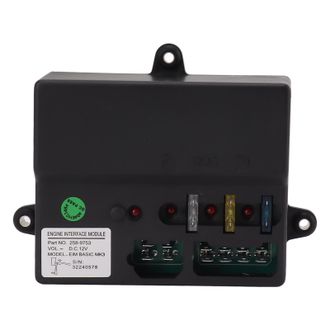 Infinite M&oacute;dulo De Control De Motor Multifuncional 258 9754 Mk3 12v Abs - Interfaz Del Generador Con Indicadores Led Y Montaje De 147 Mm