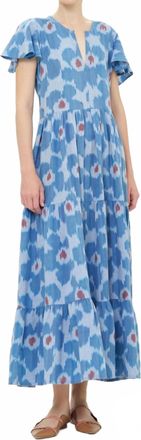 Oliphant V-Neck Maxi Dress In Jinja