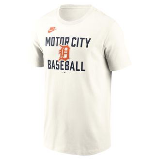 Nike Detroit Tigers Cooperstown 70s Inspired Nike Mens MLB T-Shirt in Brown | N19911KD61-9V0