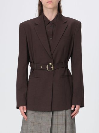 Pinko Blazer monopetto slim fit in misto lana con cintura in vita