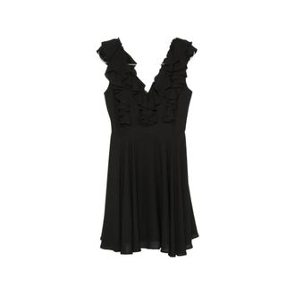 Hanita Dames, Jurken, Zwart, Maat: M