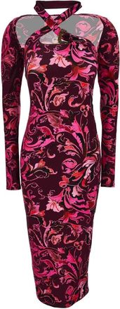 Versace Jeans Couture Jurken - Dames - Casual kleedjes - Paars - S - Kleedjes