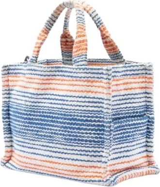 Celine Pre-owned Canvas Satchel - Dames - Vintage Shopper - Veelkleurig - ONE Size - Leer - Vintage